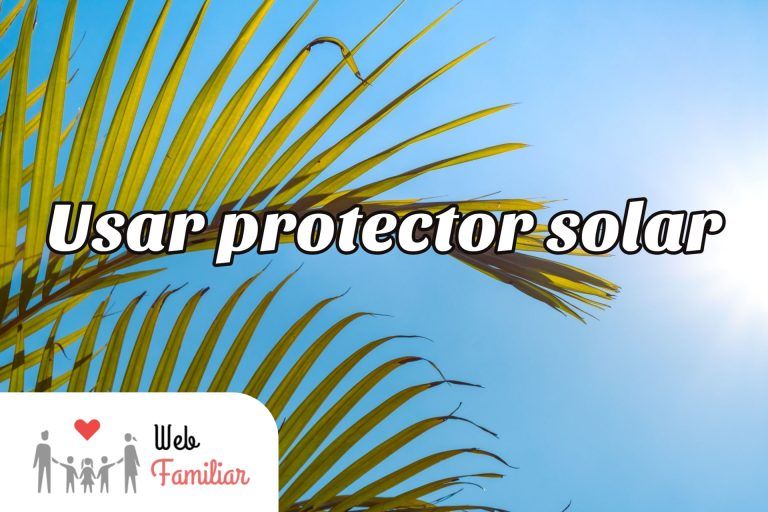 usar protector solar